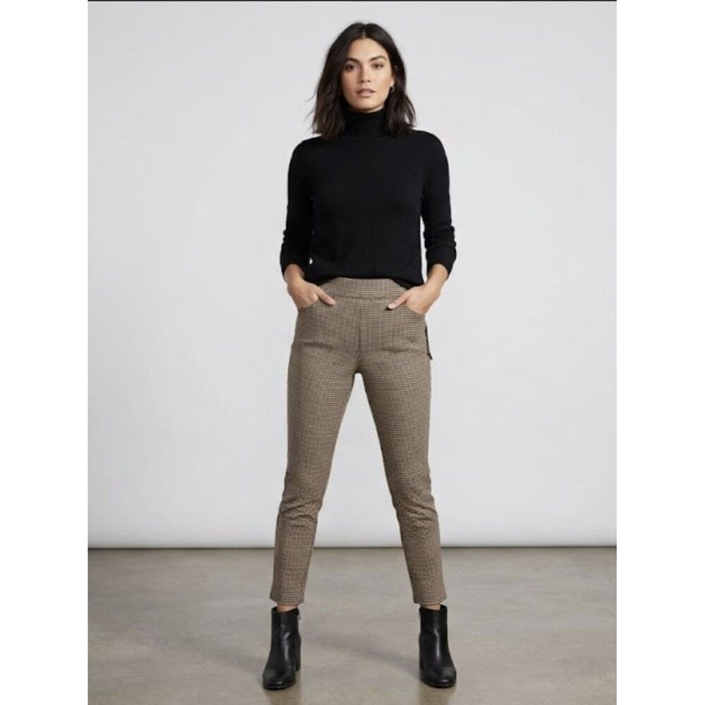 *NWT* Sanctuary Houndstooth Pull On Skinny Legs Pants Size L